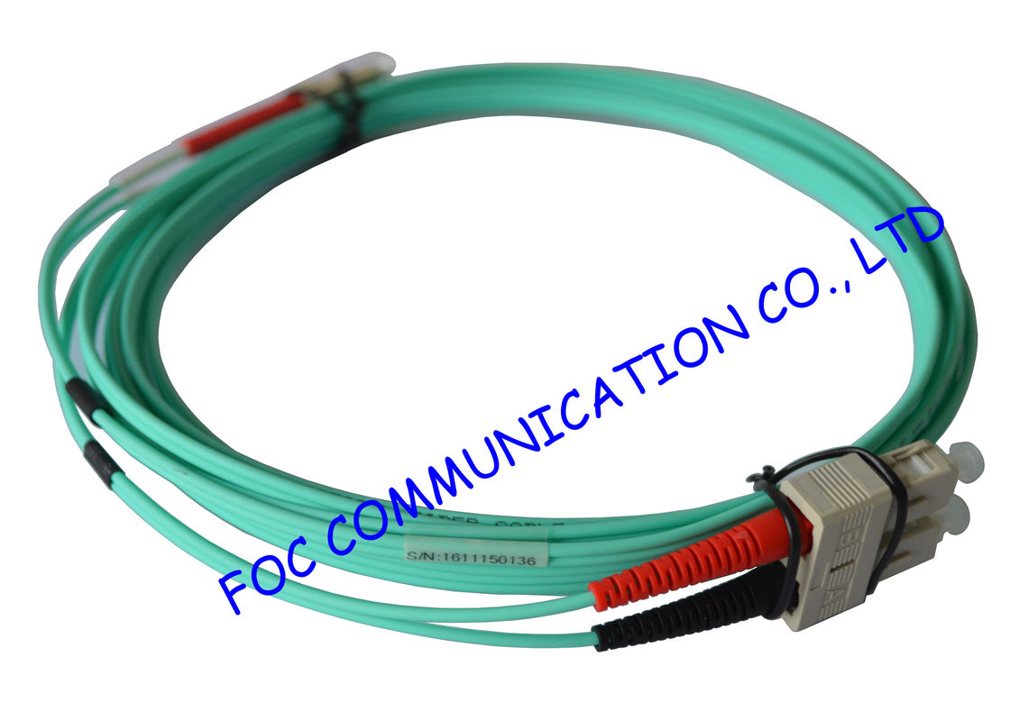 cavo della toppa della fibra di singolo modo dello Sc di 10Gb OM3 LSZH LC per le reti di telecomunicazione